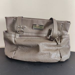 Rosetti Addie Shopper Purse Handbag Leather Brown Sandstone